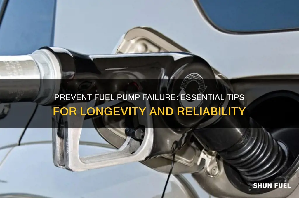 how to prevent fuel pump failure