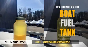 Preventing Water in Your Boat's Fuel Tank: Effective Strategies