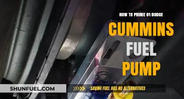 Priming Your 01 Dodge Cummins Fuel Pump: A Step-by-Step Guide