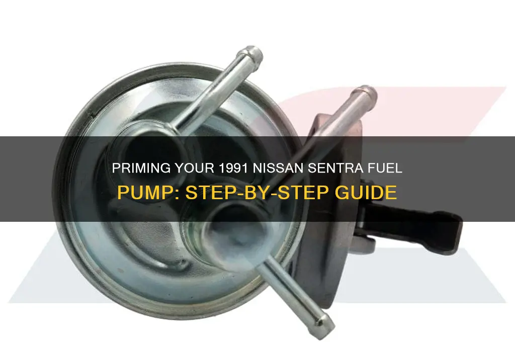 how to prime 1991 nissan sentra fuel pump