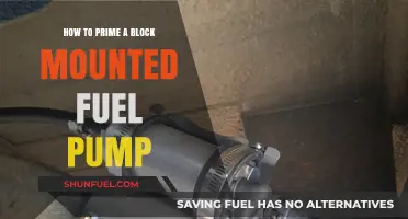 Mastering Fuel Pump Priming: A Step-by-Step Guide for Block Mounts