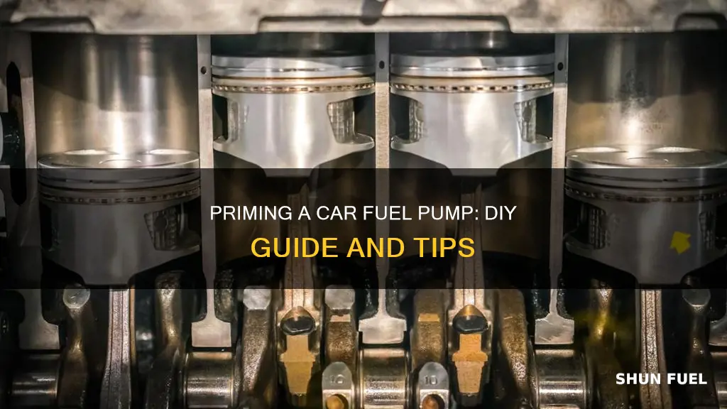 how to prime a car fuel pump