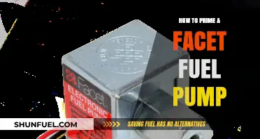 Mastering the Art of Priming a Facet Fuel Pump