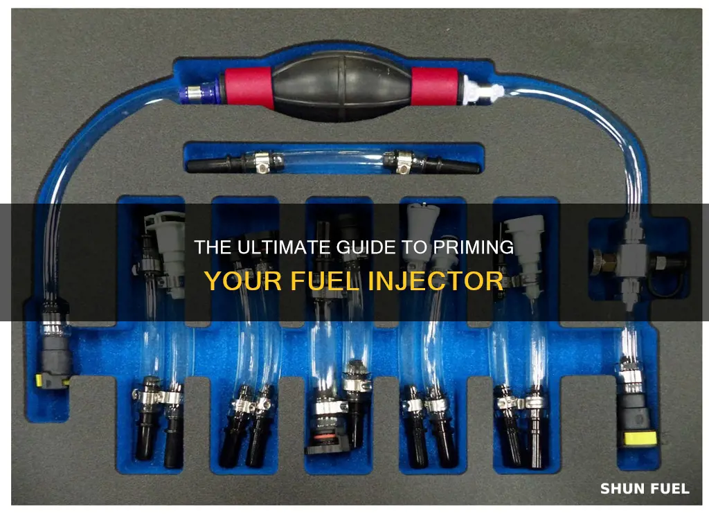 how to prime a fuel injector