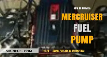Step-by-Step Guide: Priming Your Mercruiser Fuel Pump Effectively