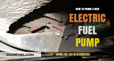 Priming Your New Electric Fuel Pump: A Step-by-Step Guide