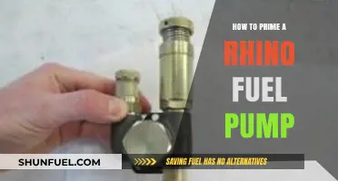 Step-by-Step Guide to Priming Your Rhino Fuel Pump Efficiently