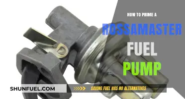 Step-by-Step Guide: Priming Your Rossamaster Fuel Pump Efficiently