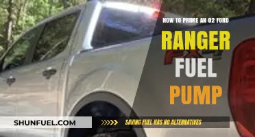 Priming Your 02 Ford Ranger Fuel Pump: A Step-by-Step Guide