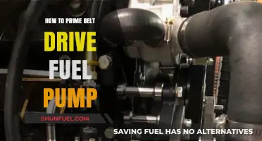 Mastering Belt Drive Fuel Pump Priming: A Step-by-Step Guide