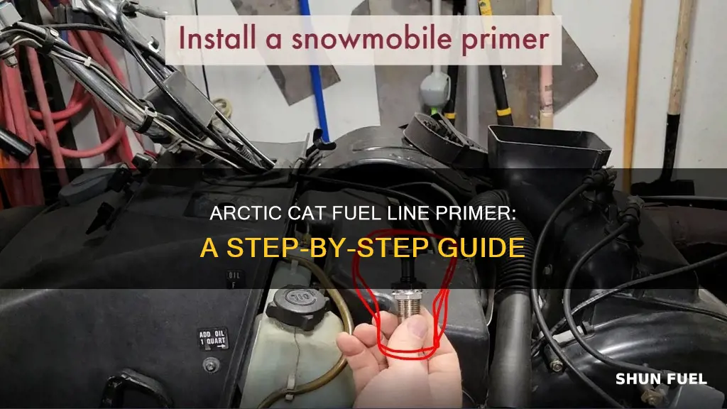 how to prime fuel line on arctic cat