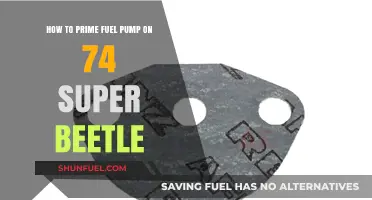 Priming Your 1974 Super Beetle's Fuel Pump: Step-by-Step Guide