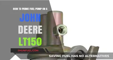 Priming Your John Deere LT150 Fuel Pump: Step-by-Step Guide