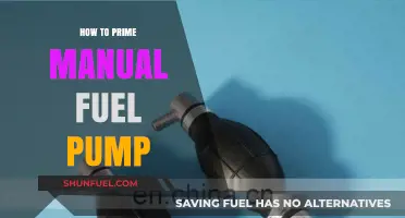 Mastering the Manual Fuel Pump: A Step-by-Step Priming Guide