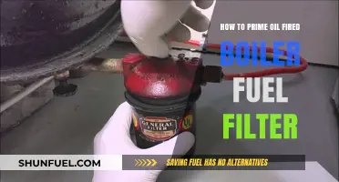 Priming Your Oil Boiler: Fuel Filter Guide