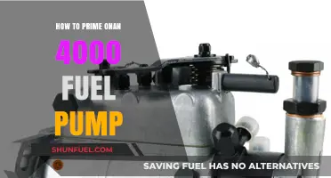 Mastering the Onan 4000 Fuel Pump Priming Process: A Step-by-Step Guide