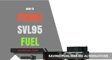 Mastering the Art of Priming SVL95 Fuel: A Step-by-Step Guide