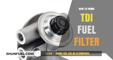 Priming Your TDI Fuel Filter: Step-by-Step Guide