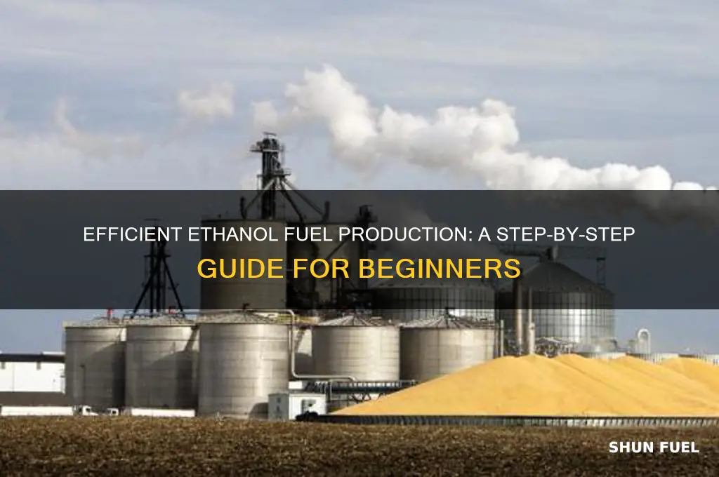 how to produce ethanol fuel
