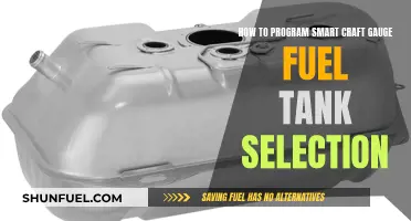 Smart Craft Gauge: Programming Fuel Tank Selection