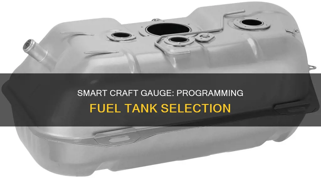how to program smart craft gauge fuel tank selection