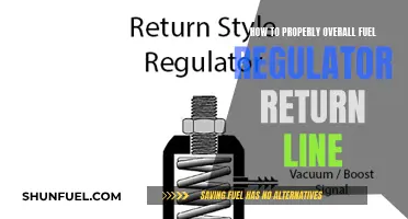 Mastering Fuel Regulation: A Guide to Overhaul Your Return Line