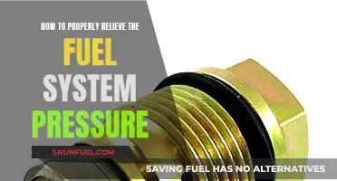 Relieving Fuel System Pressure: A Step-by-Step Guide