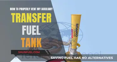 Venting Your Auxiliary Transfer Fuel Tank: A Step-by-Step Guide