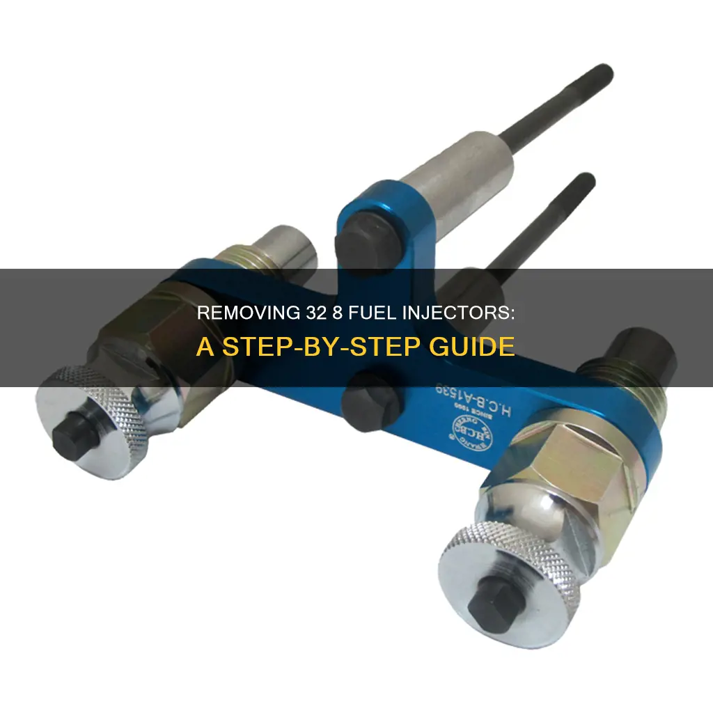 how to pull 32 8 fuel injectors out