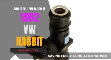 Pulling Fuel Injectors: 1982 VW Rabbit Maintenance Guide