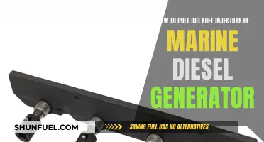 Pulling Fuel Injectors: Marine Diesel Generator Maintenance
