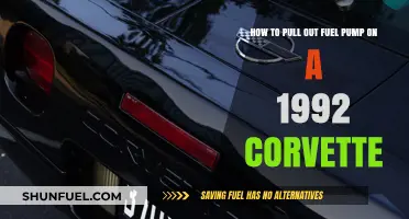Step-by-Step Guide to Removing a 1992 Corvette Fuel Pump