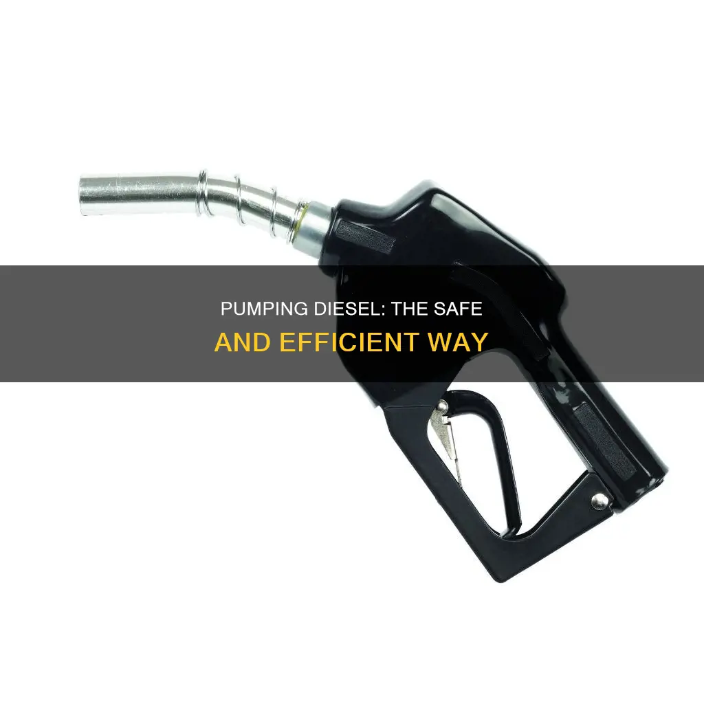 how to pump diesel fuel