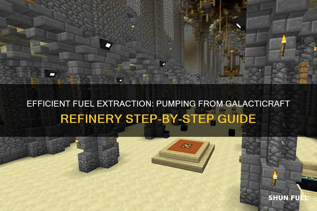 how to pump fuel from galaticcraft refinery