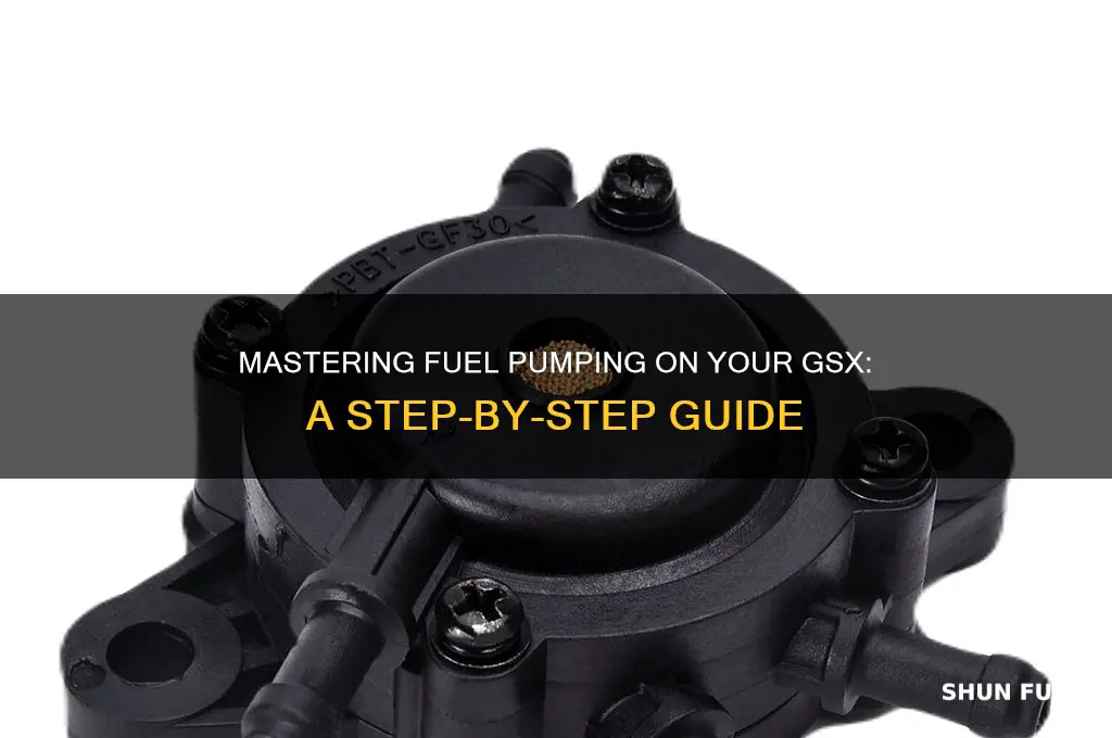 how to pump fuel on gsx
