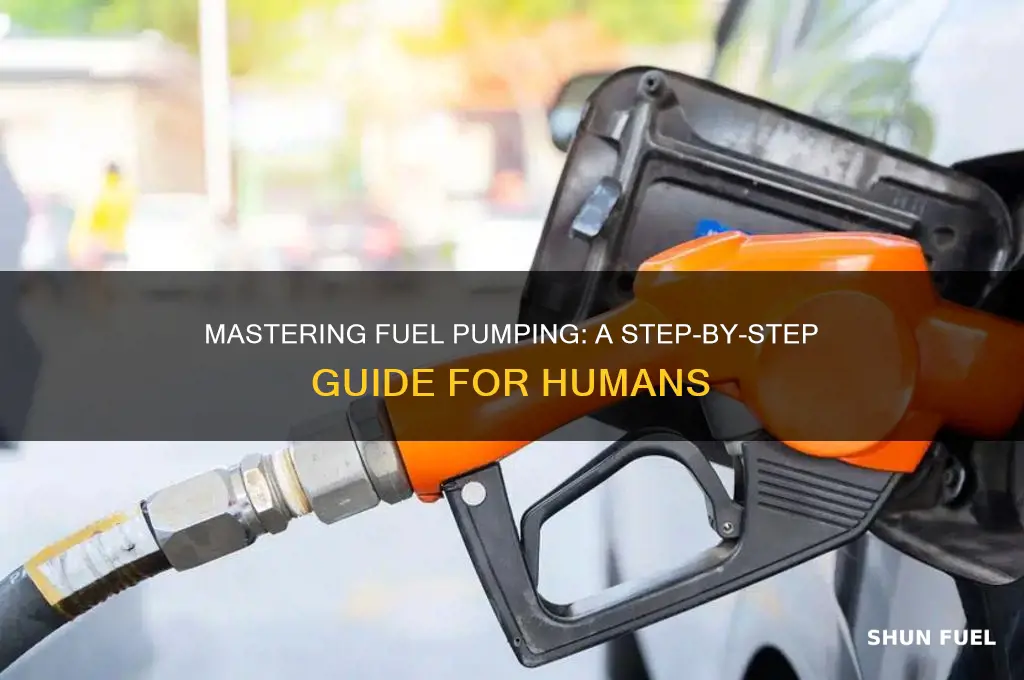 how to pump fuel once human