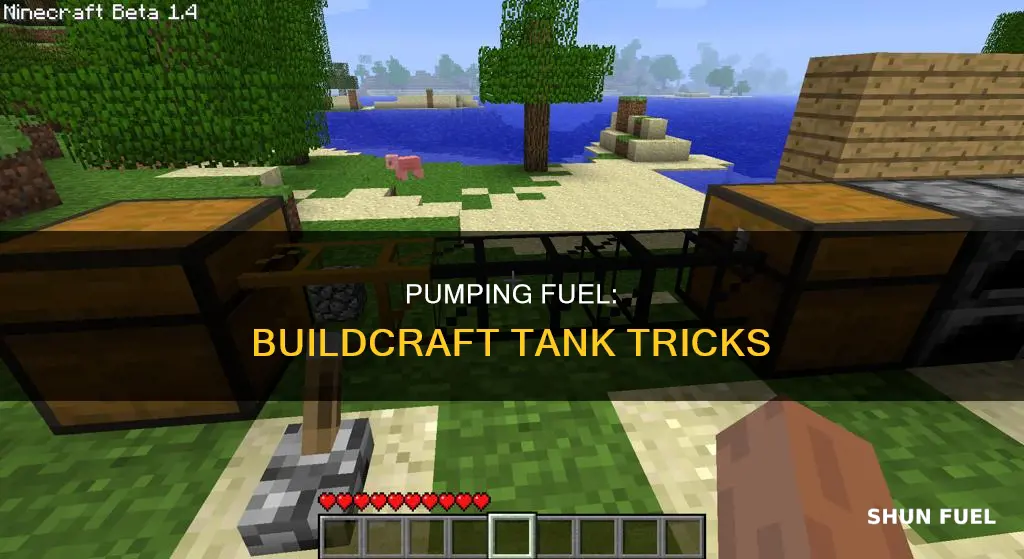 how to pump fuel out of tank on buildcraft