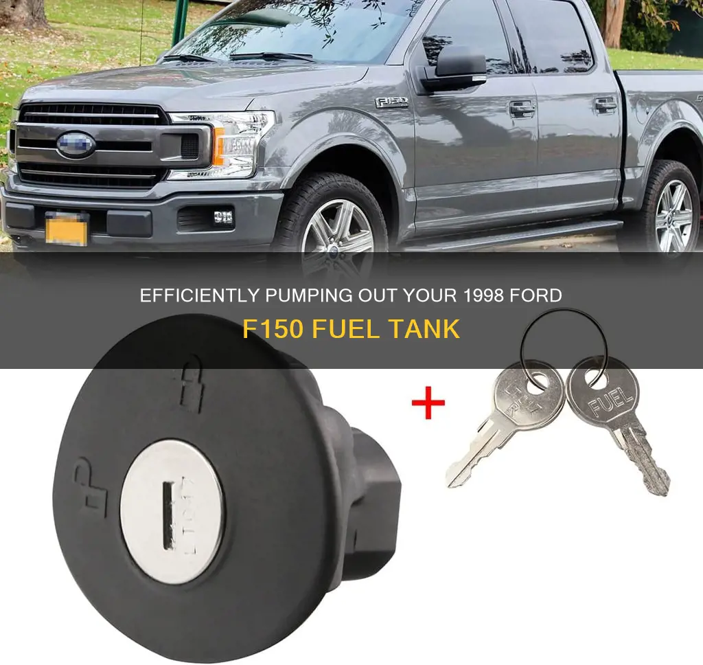how to pump out ford f150 1998 fuel tank