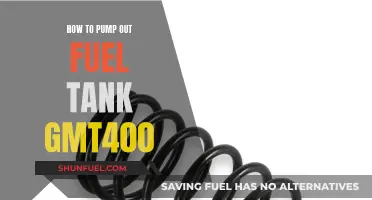 Draining Your GMT400 Fuel Tank: Step-by-Step Guide
