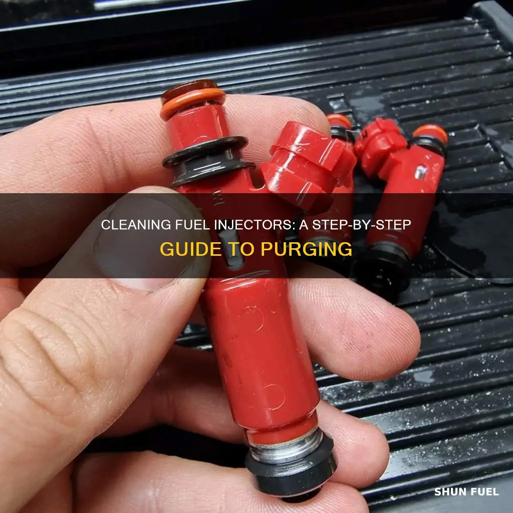 how to purge fuel injectors