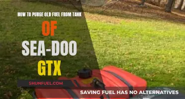 Draining Old Fuel from Your Sea-Doo GTX