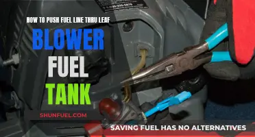 Fuel Line Installation: A Step-by-Step Guide for Leaf Blower Owners