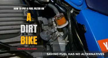 Fuel Filter Installation: Dirt Bike Maintenance Guide