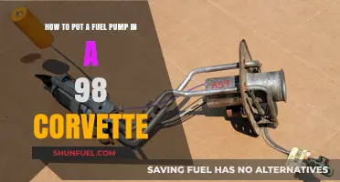 Installing a Fuel Pump in Your 1998 Corvette: Step-by-Step Guide