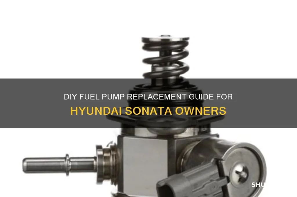 how to put a fuel pump in a hyundai sonata