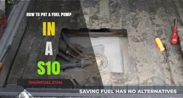 Step-by-Step Guide to Installing a Fuel Pump in Your S10