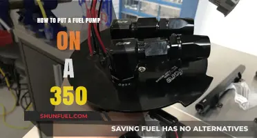 Step-by-Step Guide to Installing a Fuel Pump on a 350 Engine