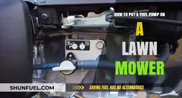 Easy Guide to Installing a Fuel Pump on Your Lawn Mower