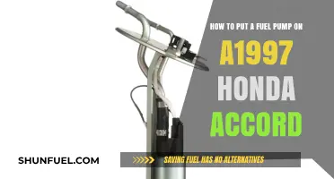 Installing a Fuel Pump on a 1997 Honda Accord: Step-by-Step Guide