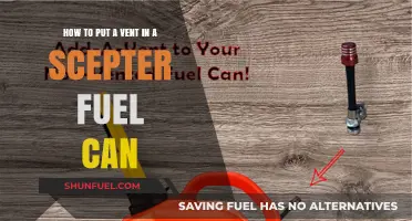 Installing a Vent in Your Scepter Fuel Can: A Step-by-Step Guide